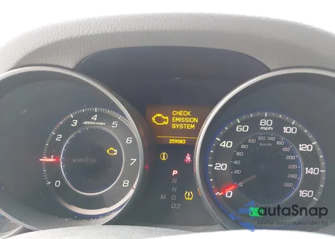 2007 Acura Mdx Sport Package z USA, uszkodzony, nr VIN 2HNYD28817H542107